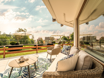 RoLigio & Wellness Resort Romantischer Winkel - Terrasse