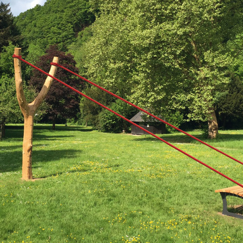 Baumschleuder Kurpark Herchen
