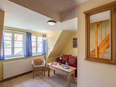 Hotel garni Maria Aurora in Quedlinburg - Wohnbereich