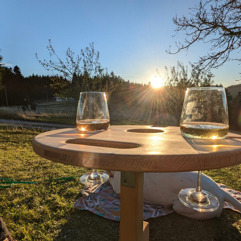 Ferienwohnung Sandras-Bergstation Abendstimmung Ferienwohnung Sandras-Bergstation Abendstimmung