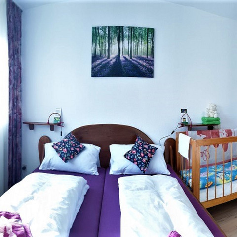 Ferienwohnung Sandras-Bergstation Doppelbett Babybett Ferienwohnung Sandras-Bergstation Doppelbett Babybett