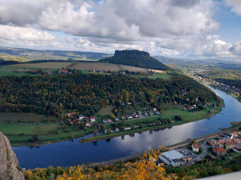 Blick von der Festung Königstein