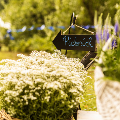 Wegweiser Picknick Malente macht blau am Kellersee