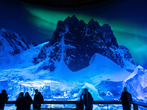 Yadegar Asisi Panorama „Antarktis“ am 22.01.2026 in Leipzig Yadegar Asisi Panorama „Antarktis“ am 22.01.2026 in Leipzig