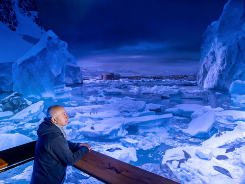 Yadegar Asisi Panorama „Antarktis“ am 22.01.2026 in Leipzig Yadegar Asisi Panorama „Antarktis“ am 22.01.2026 in Leipzig