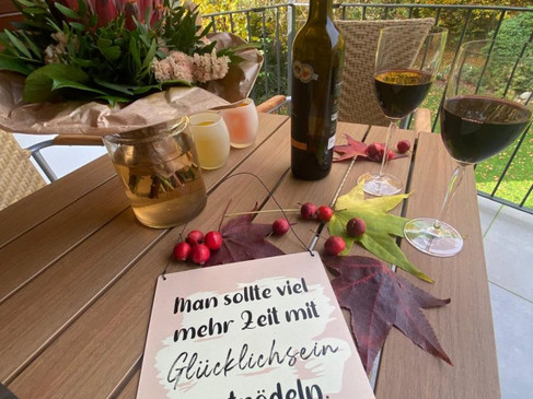 FeWo im Glück - Balkon