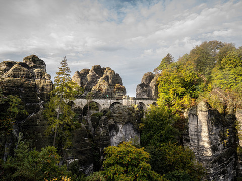 Basteibrücke in der Sächsischen Schweiz