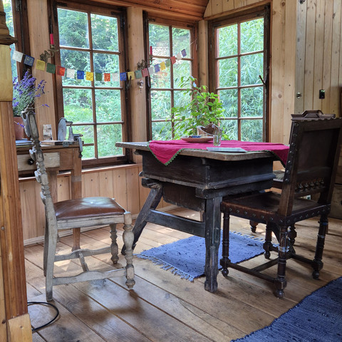 Essbereich Zirkuswagen Sternenzelt