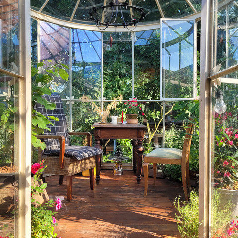 Sitzecke Zirkuswagen Sternenzelt