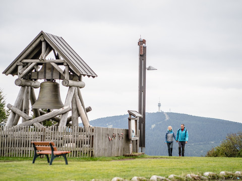 Friedensglocke auf dem Fichtelberg