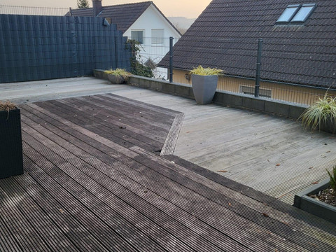 Holzterrasse