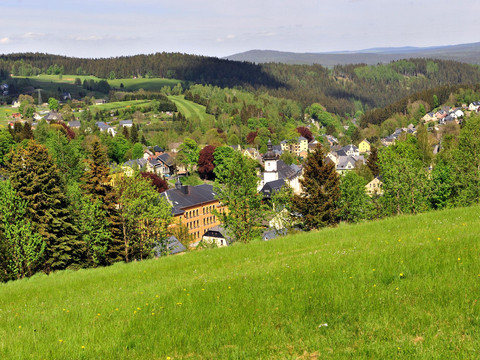 Blick auf Schönheide
