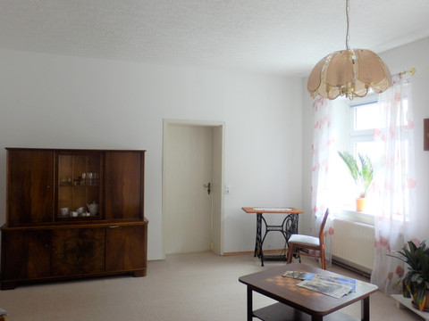 Wohnzimmer - Blick vom Schlafzimmer