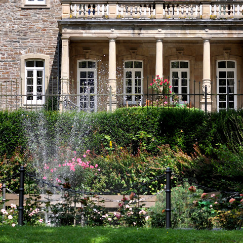 Gartenansicht Herrenhaus