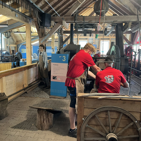 Schmiedemuseum Koenigshammer Vorfuehrung Schmiedemuseum Koenigshammer Vorfuehrung