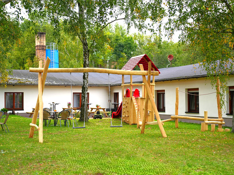 Spielplatz im Außenbereich