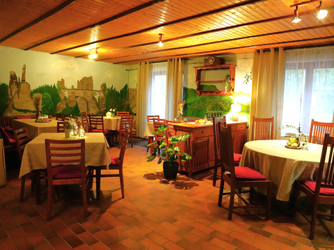 Gemütlicher Speisesaal