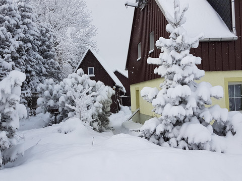 Ferienhaus mit Garten