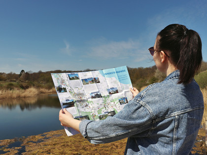 Radwanderkartefür den Innerste-Radweg