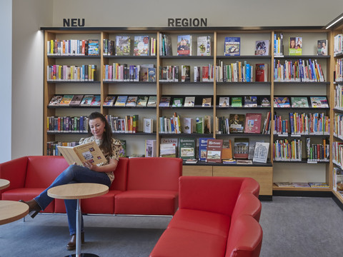 Stadtbibliotek Crimmitschau_Leseecke