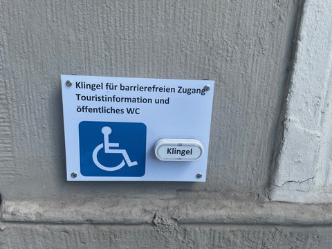 Bell for barrier-free access