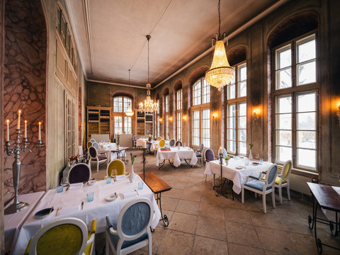 Restaurant Atelier Sanssouci - historischer Fest- und Gartensaal