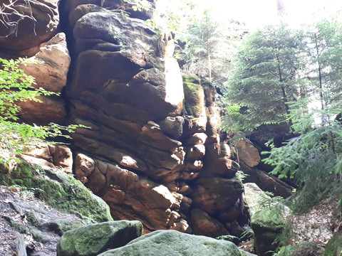 Blick in die Teufelsschlüchte