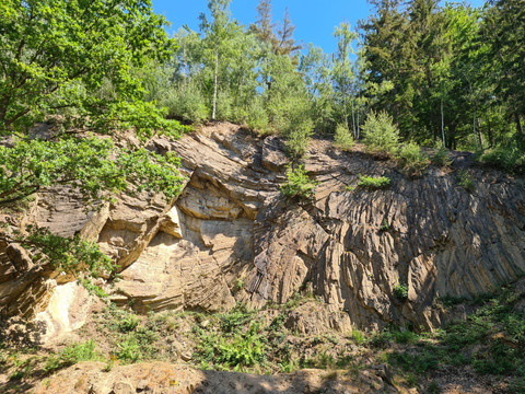 Nationales Geotop "Porphyrfächer"