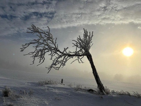 Winter im Erzgebirge