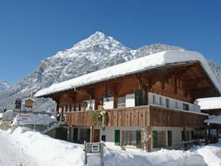 Le restaurant Eggli en hiver