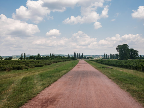 Radweg durch die Nassau bei Zaschendorf