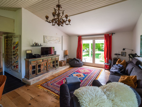 Fischhäuschen Nr. 7, Wohnzimmer Fischhäuschen Nr. 7, Wohnzimmer