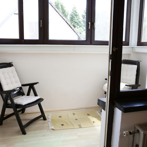 Ferienwohnung “An der Burg”, Innenliegender Balkon Ferienwohnung “An der Burg”, Innenliegender Balkon