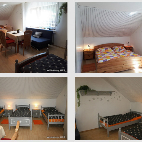Ferienwohnung Gewaltig, Mehrbett Zimmer Ferienwohnung Gewaltig, Mehrbett Zimmer