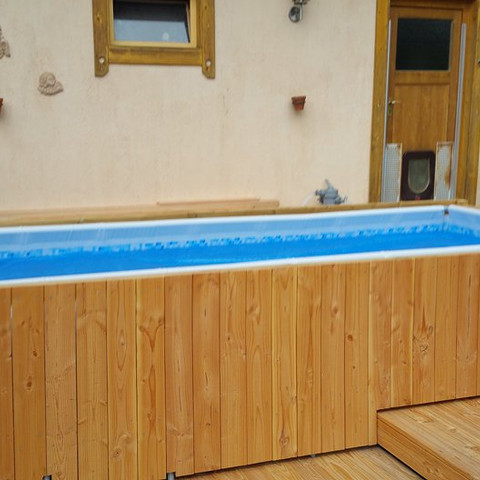 Ferienwohnung Südhang: Aussenpool Ferienwohnung Südhang: Aussenpool