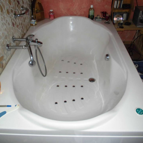 Ferienwohnung Südhang: Badewanne Ferienwohnung Südhang: Badewanne