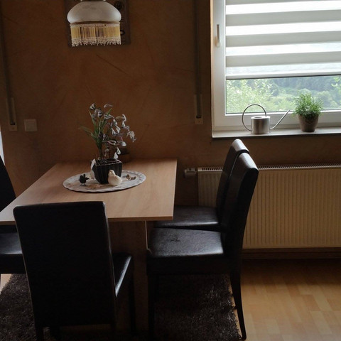 Ferienwohnung Südhang: Essecke Ferienwohnung Südhang: Essecke