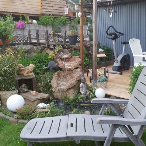 Ferienwohnung Südhang: Garten Ferienwohnung Südhang: Garten