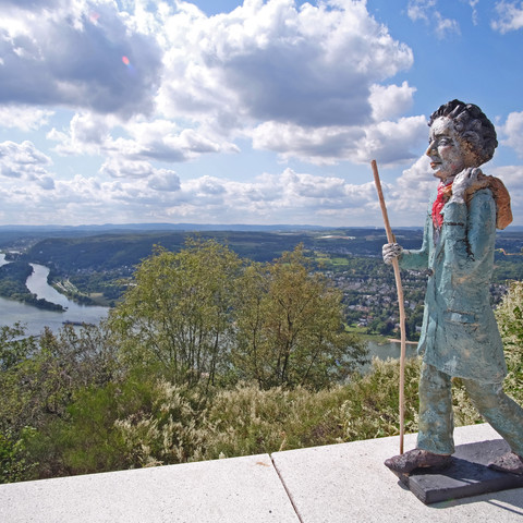 Rheintal mit Wanderbeethoven