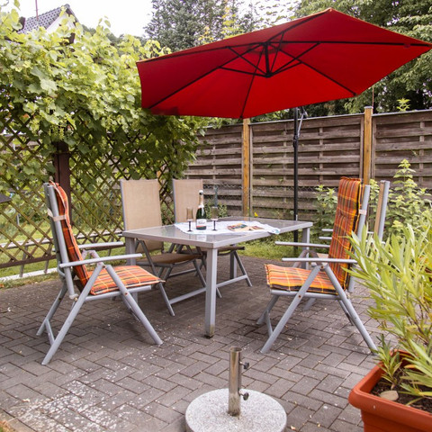 Ferienwohnung Schadler, Sitzecke draußen Ferienwohnung Schadler, Sitzecke draußen
