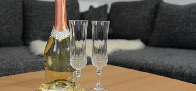 Ferienwohnung Schadler Sektempfang Ferienwohnung Schadler Sektempfang