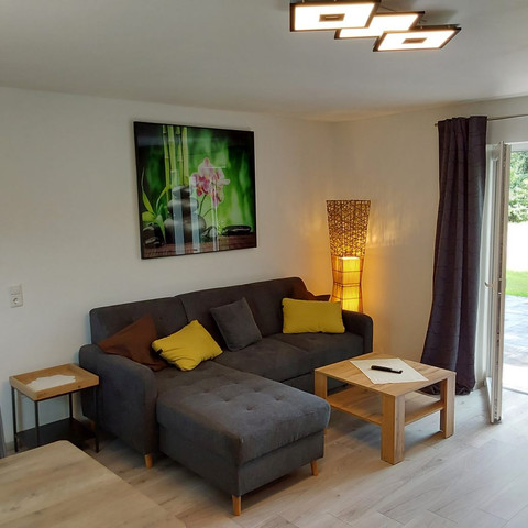 Ferienhaus am Mühlenteich, Wohnbereich Ferienhaus am Mühlenteich, Wohnbereich