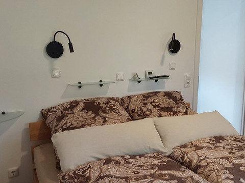 Ferienhaus am Mühlenteich, Doppelbett Ferienhaus am Mühlenteich, Doppelbett