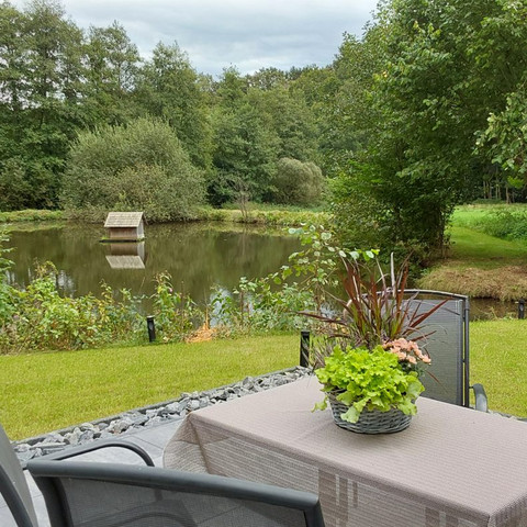 Ferienhaus am Mühlenteich, Sitzgelegenheit Garten Ferienhaus am Mühlenteich, Sitzgelegenheit Garten