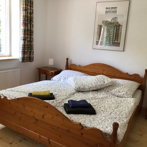Das Kutscherhaus: Doppelbett Das Kutscherhaus: Doppelbett