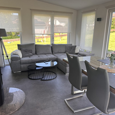 Ferienhaus Auszeit Windeck: Couch Ferienhaus Auszeit Windeck: Couch