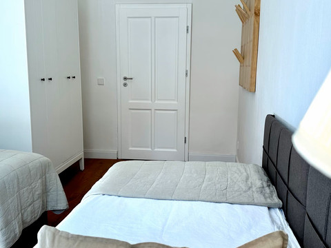 Ferienwohnung Alte Schule: Schlafzimmer Ferienwohnung Alte Schule: Schlafzimmer