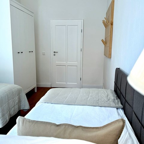 Ferienwohnung Alte Schule: Schlafzimmer Ferienwohnung Alte Schule: Schlafzimmer