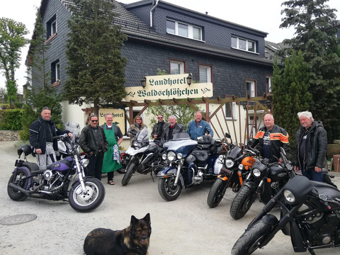 Gebäude Biker-Betten
