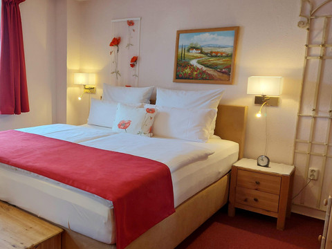 Doppelzimmer "Mohnblume" King Size